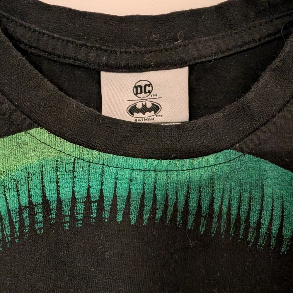 DC Kids Graphic Tee - Black and Teal - Picture 3 of 4
